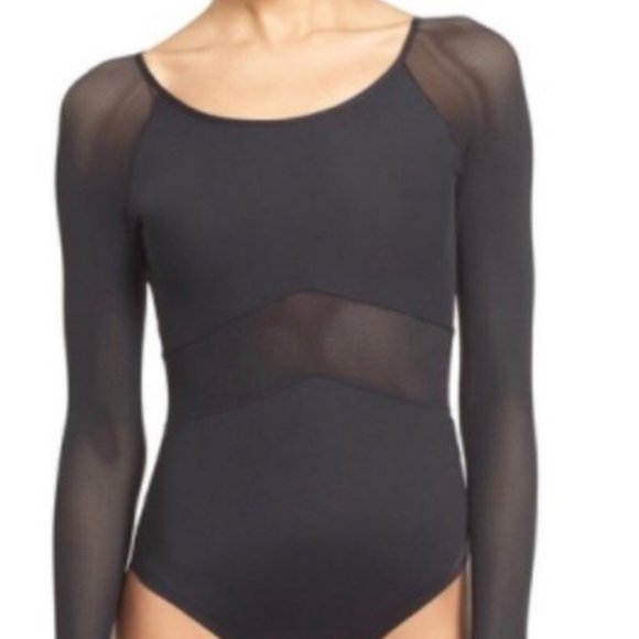 Ivy Park Mesh and stretch-jersey bodysuit S - Picture 10 of 11